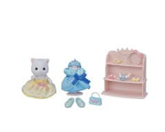 Sylvanian Families Obleke in okraski za princeske z mačkom