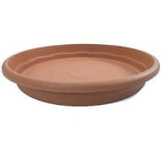 shumee PLASTIKEN Okroglo korito Ø 70 cm za okrogel cvetlični lonec - Terracotta