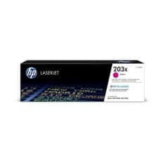 shumee Originalna kartuša s tonerjem HP 203X High Yield Magenta LaserJet (CF543X) za HP Color LaserJet Pro M254 / M280 / M281