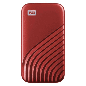 WD My Passport/2TB/SSD/External/2,5"/Red/5R