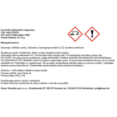 EzeeTabs eko tablete za razmaščevanje v pomivalnem stroju, veganske, 2 kosa á 35 g