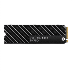 WD Black SN750 SSD 1TB s hlajenjem