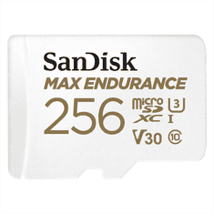 SanDisk MAX ENDURANCE microSDXCCard z adapterjem 256 GB