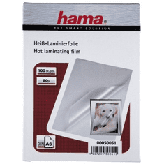 Hama folija za laminiranje, DIN A6 (11,1x15,4 cm), 80 µ, 100 kosov