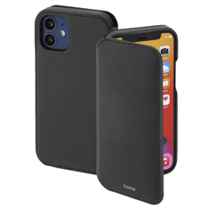 Hama MagCase Finest Sense, odpiralni etui za Apple iPhone 12 mini, črn