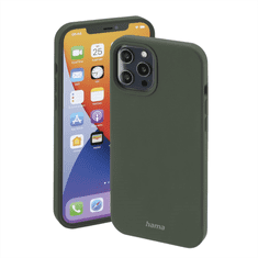 Hama MagCase Finest Feel PRO, ovitek za Apple iPhone 12 Pro Max, zelen