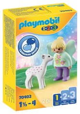 Playmobil PLAYMOBIL 1.2.3 70402 Pravljični prijatelj s koleščkom