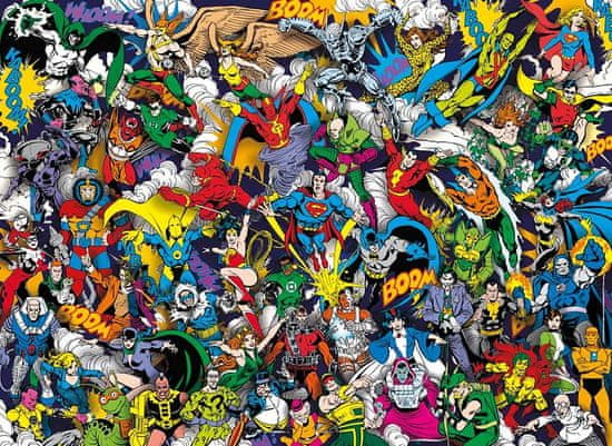 Clementoni Puzzle Impossible DC Comics 1000 kosov