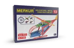 Merkur 013 Helikopter 222 delov, 10 modelov