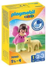 Playmobil PLAYMOBIL 1.2.3 70403 Vile prijateljice z lisico