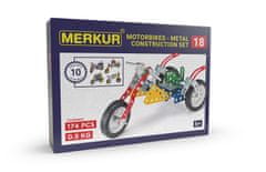 Merkur 018 Motorna kolesa, 174 delov, 10 modelov