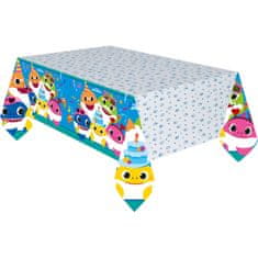 Amscan Namizni prt Baby Shark roza 120x180cm -