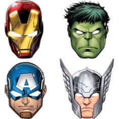 Procos Maske za otroke Avengers 4 kosi -