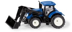 SIKU Blister - Traktor New Holland s čelnim nakladalnikom