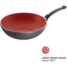 Fissler Ponev Wok z neprijemljivo površino Senso Red 28 cm