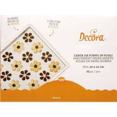 Decora Papir za peko 30x40cm 25 listov -