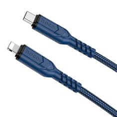 Hoco HOCO kabel tipa C do strele PD 3A 20W X59 1 m modri