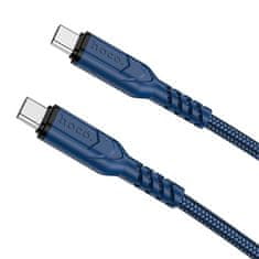 Hoco HOCO kabel tipa C do tipa C PD QC 3A 60W X59 2 m modri