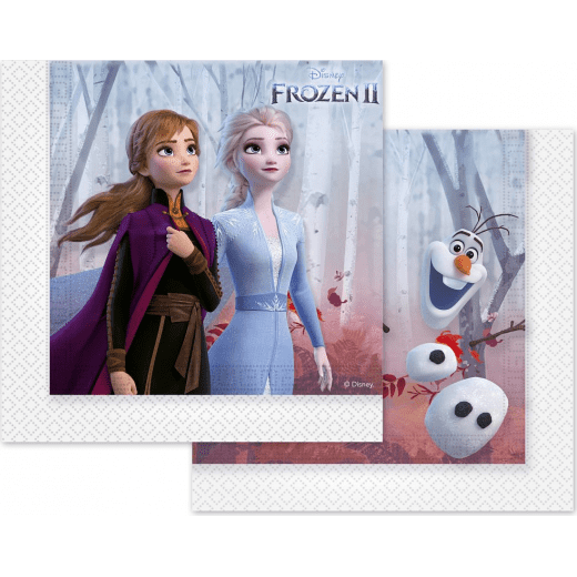 GoDan Papirnati prtički Frozen 33x33cm 20ks -