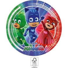 Procos Papirnati krožnik za zabavo 23cm PJ Masks -