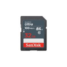 SanDisk Ultra 32GB SDHC C10, U1, Full HD, SD spominska kartica100MB/s