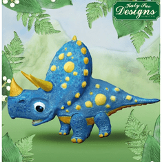 Silikonski model za triceratops - Katy Sue