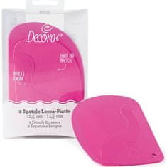 Decora Lopatici za pecivo 2 kosa roza 14,5 cm in 12,5 cm -