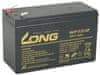 Long Dolga baterija WP7.2-12 (12V/7Ah - Faston 250)