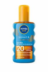 Nivea Olje za sončenje v spreju SPF 20 Sun (Protect &amp; Bronze Oil) 200 ml