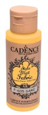 Cadence Style Matt Fabric - temno rumena / 50 ml