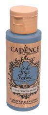 Cadence Style Matt Fabric - temno modra / 50 ml