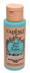 Cadence Style Matt Fabric - svetlo turkizna / 50 ml