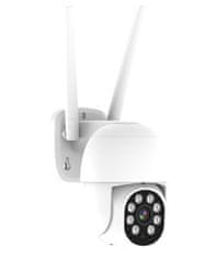 Immax NEO LITE SMART Varnostna zunanja kamera ANGLE III, IP65, 360°, P/T, HD 4MP, zunanja, Wi-Fi, ONVIF, IR do 20 m, TUYA