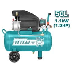 Total Zračni kompresor 50L / 2,2 kW / 92db / 8bar/INDUSTRIAL (TC1300506E)