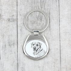 Artdog Labradorski retriever I - obesek za ključe s psom, obesek za ključe s potiskom, personaliziran obesek blagovne znamke Art-Dog