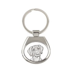 Artdog Rhodesian Ridgeback, African Lionhound, African Lion Dog - obesek za ključe s psom, obesek za ključe s potiskom, personaliziran obesek iz blagovne znamke Art-Dog