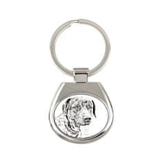 Artdog Catahoula Leopard Dog, Catahoula Cur - obesek za ključe s psom, obesek za ključe s potiskom, personaliziran obesek blagovne znamke Art-Dog