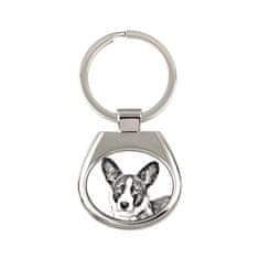 Artdog Cardigan Welsh Corgi - obesek za ključe s psom, obesek za ključe s potiskom, personaliziran obesek blagovne znamke Art-Dog