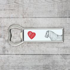 Artdog Shetland Pony - odpirač za steklenice s konjem, personaliziran magnet za odpiranje steklenic, unikatno darilo za moške blagovne znamke Art-Dog