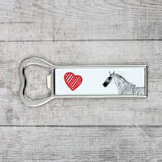 Artdog Barb Horse - odpirač za steklenice s konjem, personaliziran magnet za odpiranje steklenic, unikatno darilo za moške blagovne znamke Art-Dog