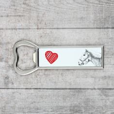 Artdog Haflinger - odpirač za steklenice s konjem, personaliziran magnet za odpiranje steklenic, unikatno darilo za moške blagovne znamke Art-Dog