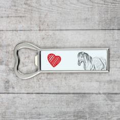 Artdog Henson Horse - odpirač za steklenice s konjem, personaliziran magnet za odpiranje steklenic, unikatno darilo za moške blagovne znamke Art-Dog