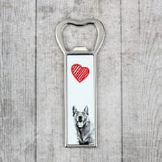 Artdog Malinois belgijski ovčar - odpirač za steklenice s psom, personaliziran odpirač za hladilnik, edinstveno darilo za moškega znamke Art-Dog