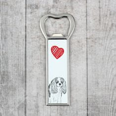 Artdog Cavalier King Charles Spaniel - odpirač za steklenice s psom, personaliziran odpirač za hladilnik, unikatno darilo za moškega znamke Art-Dog