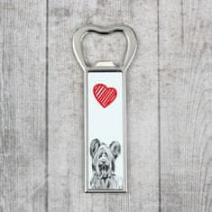 Artdog Silky Terrier - odpirač za steklenice s psom, personaliziran odpirač za hladilnik, unikatno darilo za moškega blagovne znamke Art-Dog