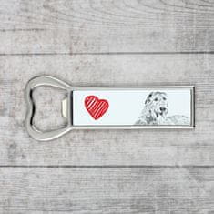 Artdog Irish Wolfhound - odpirač za steklenice s psom, personaliziran odpirač za hladilnik, unikatno darilo za moškega blagovne znamke Art-Dog