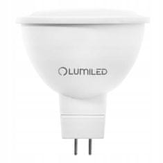 LUMILED 10x LED žarnica 12V GU5.3 MR16 6W = 50W 580lm 6500K Hladno bela 120°