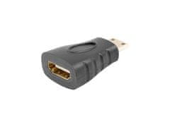 Lanberg Adapter HDMI (F) za HDMI MINI (M), črn