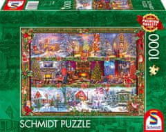 Schmidt Puzzle božične čestitke 1000 kosov