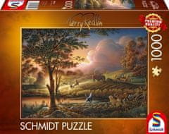 Schmidt Puzzle Harvest in the sunshine 1000 kosov